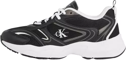 Calvin Klein Runner Sneaker Mujer Retro Tennis Calzado Deportivo