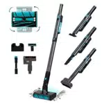 Cecotec Aspirador Vertical Sin Cable Scoba 2100 Twice MAX, 210 W, 45 Minutos de Autonomía