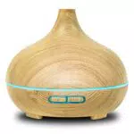 Cecotec Humidificador Ultrasónico y Difusor de Aromas con Temporizador Pure Aroma 150 Yang. Capacidad 150 ml