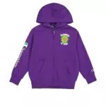 Champion Legacy Sudadera con capucha y cremallera completa para niños