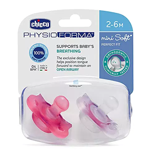 Chicco Physioforma Mini Soft Chupete de Silicona para Recién Nacidos