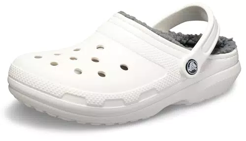Crocs Classic Lined Clog Unisex para Adultos - Zuecos Cómodos y Versátiles