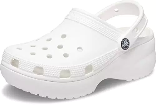 Crocs Classic Platform Clogs - Zuecos de mujer con suela elevada
