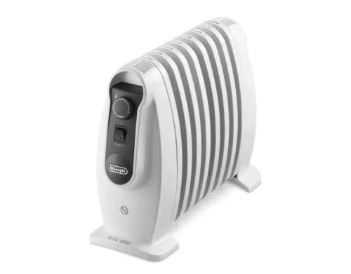 De'Longhi TRNS 0808M - Radiador de aceite con termostato de seguridad y función Eco