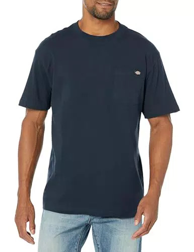Dickies Camiseta Holgada con Bolsillo y Manga Corta para Hombre