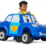 Disney Junior Unidad de Rescate Jayden y Piston - Figura de Acción y Coche Policía