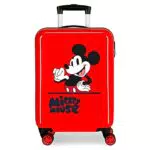 Maleta de cabina Disney Mickey Mouse Rígida ABS con 4 Ruedas dobles
