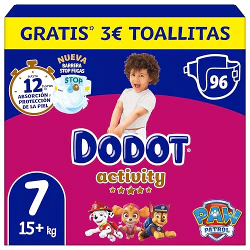 Dodot Activity Pañales para Bebé con Protección Antifugas y Ajuste Ideal