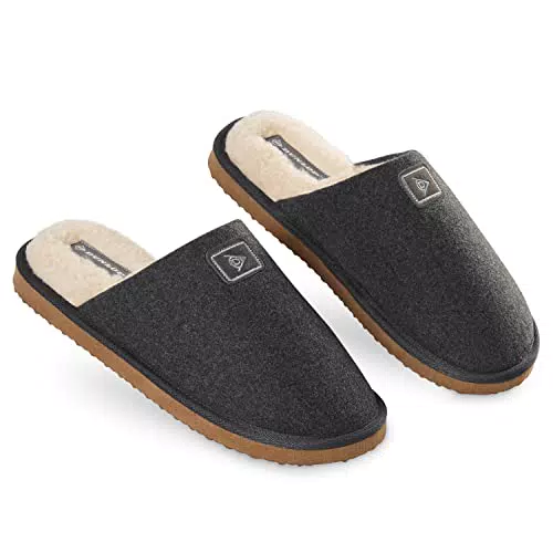 DUNLOP Zapatillas de casa para Hombre, cómodas y elegantes