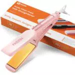 Faszin Plancha de Pelo Titanio con Iones Negativos y Temperatura Ajustable 130-230℃