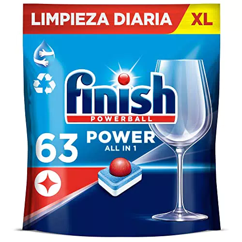 Finish Powerball All in 1 Pastillas para Lavavajillas