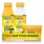 Garnier Fructis Hair Food Banana: Champú, Acondicionador y Mascarilla Nutritiva