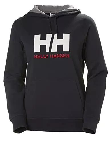 Helly Hansen W HH Logo Hoodie, Sudadera con Capucha de Deporte Mujer