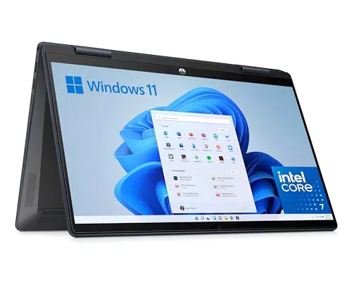 HP Pavilion x360 14-ek2004ns - Portátil 14" Full HD, Intel Core i7, 16GB RAM, 512GB SSD
