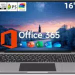 JUMPER Ordenador Portátil 16 Celeron 5305U, 4GB RAM, 128GB SSD, Office 365
