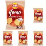 Lay's Al Horno Patata Horneada con Sal - Sabor Irresistible para Compartir