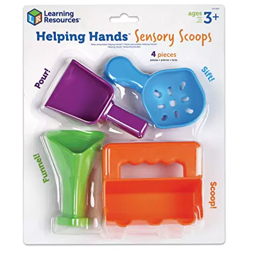 Learning Resources Sensory Scoops - Juguetes para desarrollar la motricidad fina