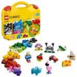 LEGO Maletín Creativo, Juguete de Almacenamiento y Juego de Construcción para Niños