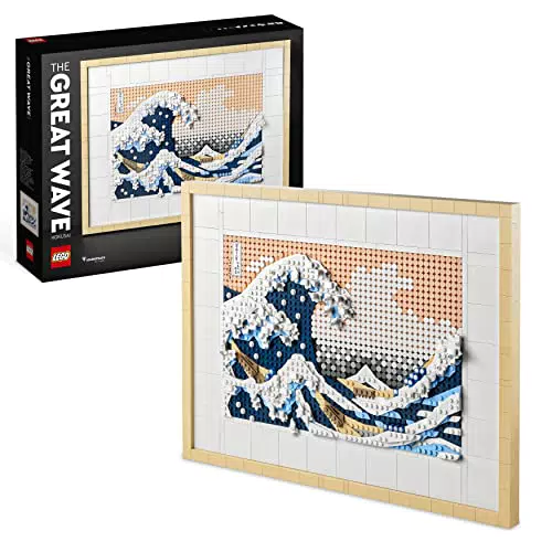 LEGO ART Hokusai: Kit de Maquetas de Arte Japonés para Decoración y Manualidades