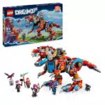 LEGO Dreamzzz Dinosaurio Robot C-Rex y Pterodáctilo, Juguete Reconstruible para Niños