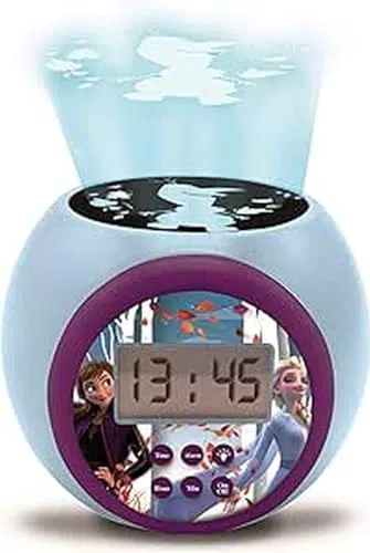 Reloj Despertador Proyector Peppa Pig con Alarma y Luz Nocturna