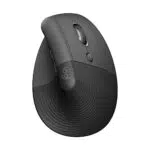 Logitech Lift Ratón Inalámbrico Ergonómico con Clics Discretos y Bluetooth