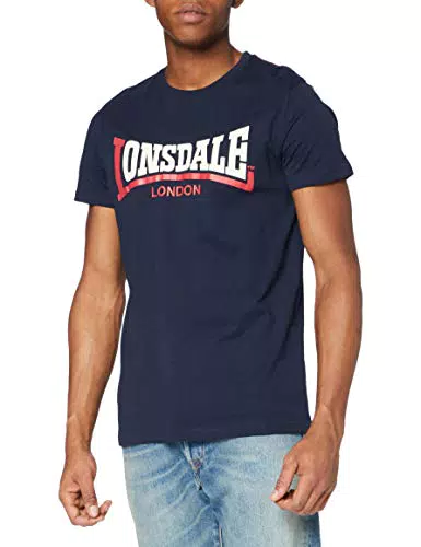 Lonsdale Camiseta Manga Corta Two Tone para Hombre