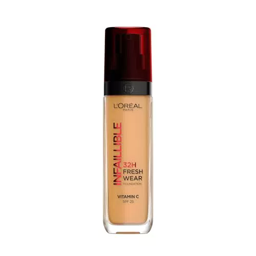 L'Oréal Paris Base de Maquillaje Líquida Infaillible 32h Fresh Wear para Pieles Mixtas