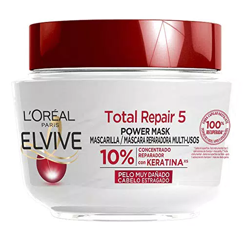 L'Oréal Paris Elvive Mascarilla Total Repair 5 - Cuidado intensivo para el cabello