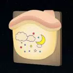 Luz Nocturna Infantil con Sensor de Luz - Lámpara Quitamiedos para Bebés