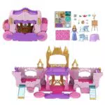 Mattel Set de Juego Princesas Disney: Carruaje Transformable en Castillo