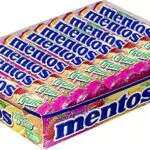 Mentos Frutas - Caramelo Masticable con Zumo de Frutas
