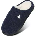 Mishansha Zapatillas de Fieltro Antideslizantes para Hombre y Mujer - Pantuflas Memory Foam