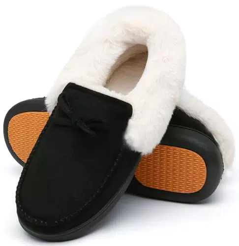 Mishansha Zapatillas Antideslizantes de Casa para Mujer con Memory Foam