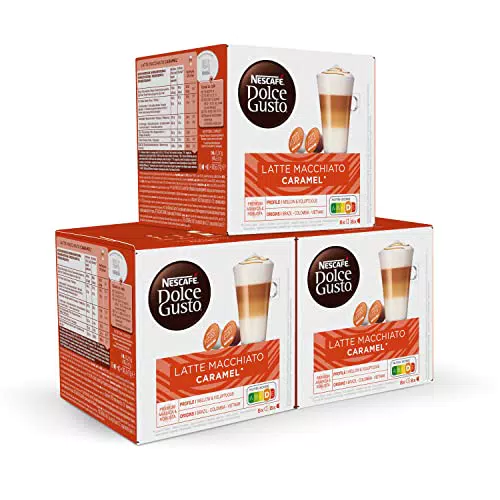 NESCAFÉ Dolce Gusto Latte Macchiato Caramel - Sabor a caramelo