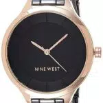 Nine West Reloj de Pulsera para Mujer Modelo NW/2225BKRT