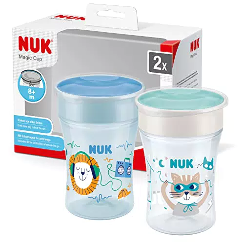 NUK Magic Cup vaso antiderrame 360° | A partir de 8 meses | Sin BPA