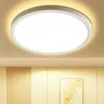 OTREN Plafón LED Redondo Downlight Ultra Delgado 6500K IP44 para Techo