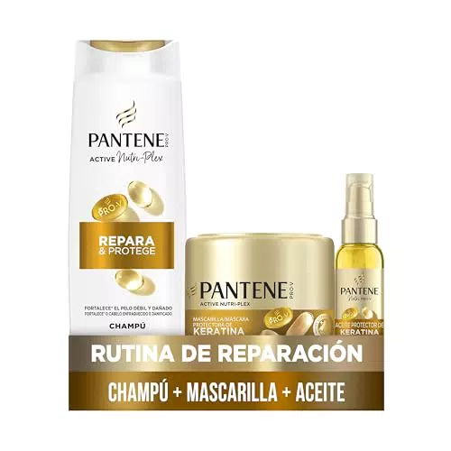 Pantene Pro-V Champú Reparador y Mascarilla Protectora de Keratina