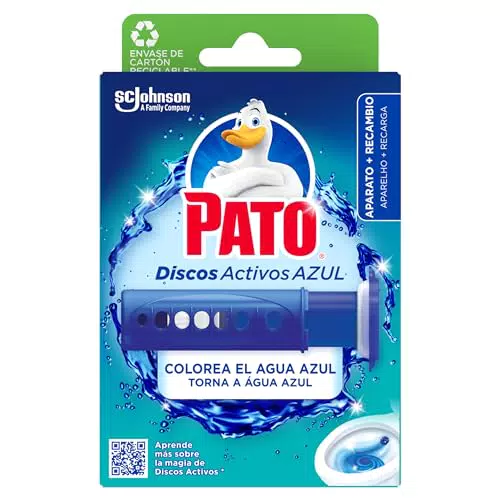 Pato Discos Activos para WC - Recambio Eficaz para Higiene del Baño