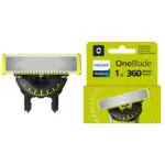 Philips OneBlade QP410/50 - Cuchillas de Repuesto Originales para Afeitado y Recorte