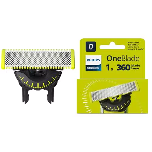 Philips OneBlade QP410/50 - Cuchillas de Repuesto Originales para Afeitado y Recorte