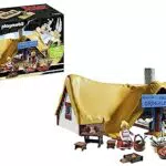 PLAYMOBIL Asterix Cabaña de Ordenalfabetix con Ordenalfabetix y Elosumarin