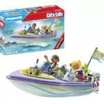 PLAYMOBIL City Life 71366 Paseo en Barco: Luna de Miel Romántica para Niños