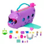Polly Pocket Set de Juego Adventures in Rio Kitty Airways para Niños +4 Años