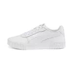 PUMA Carina 2.0, Zapatillas Mujer, Puma White Puma Black Puma Silver