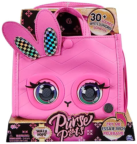 VIPOOCH - Bolso Interactivo con Mascota Cachorro y Sonidos para Niñas 5+