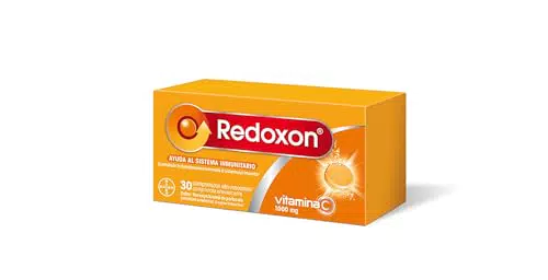 Redoxon Vitamina C 1000 mg y Vitamina D, Apoyo Inmunitario y Antioxidante