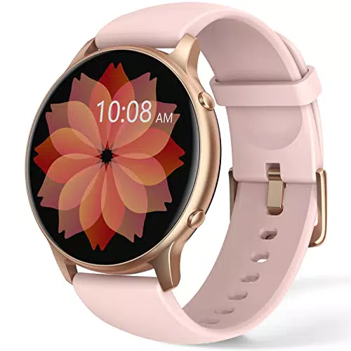 Reloj Inteligente Mujer IP68 - Smartwatch con Pantalla Táctil y Monitor de Salud