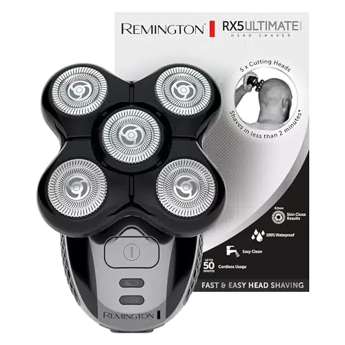 Remington Afeitadora RX5 Ultimate Series, Máquina Cortar Pelo Inalámbrica